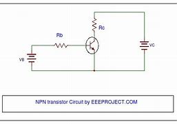 Image result for NPN Transistor Example