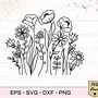 Image result for Wildflower SVG Free