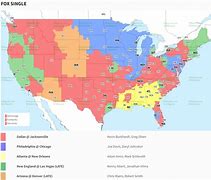 Image result for NFL Week 5 Coverage Map