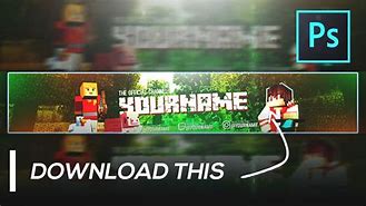 Image result for Free Minecraft YouTube Banner