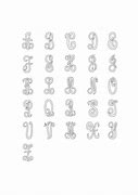 Image result for The Monogram of Every Letter Alphabet