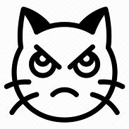 Image result for Angry Cat Emoji