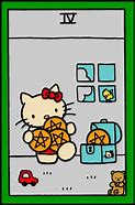 Image result for Hello Kitty Tarot Cards