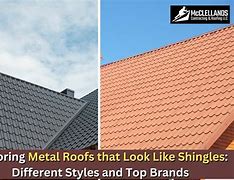 Image result for Pics of Metal Roofs