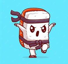 Image result for Sushi Ninja| Cartoon