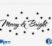 Image result for Merry and Bright Calligraphy Clip Art