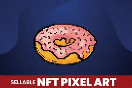 Image result for Really Easy Pixel Art Donut