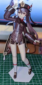 Image result for Hu Tao Papercraft