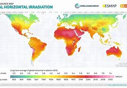 Image result for Global Solar Irradiance Map