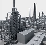 Image result for Chemical Plant 3D Model