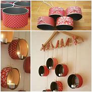 Image result for Tin Can Candle Holder