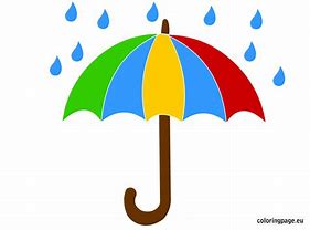 Image result for Heavy Rain and Umbrella Clip Art