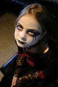 Image result for Goth Hat Covering Face