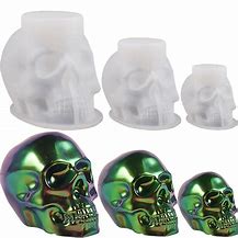 Image result for Epoxy Resin Skull Mold