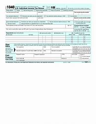 Image result for 1040 Income Tax Forms Printable