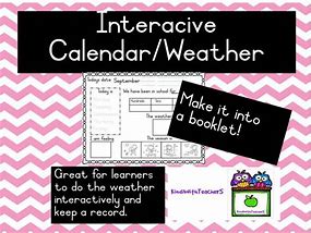 Image result for Weather Calendar Chart Worksheet