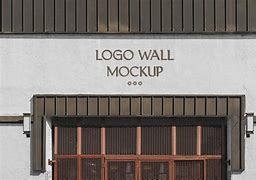 Image result for Free Wall Logo Mockup