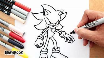 Image result for Shadow Drawing Easy Sonic