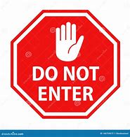 Image result for Do Not Use Symbol