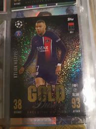 Image result for Gold Dust Mbappe Card