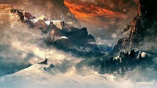 Image result for The Hoobit Misty Mountains