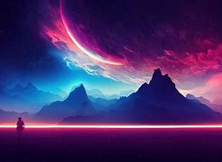 Image result for Retro Sci-Fi Landscape Art