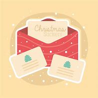 Image result for Christmas Envelope Stickers