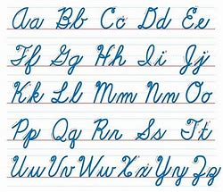 Image result for Letra En Carta Abecedario