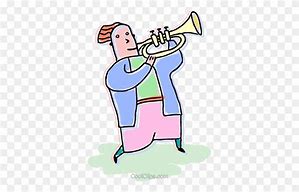 Image result for Cartoon Trumpet Player