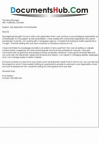 Image result for Short Cover Letter for Proofreader