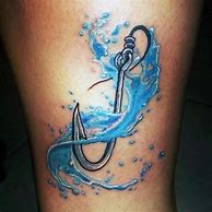 Image result for Tattoo Fishing Hook with Name