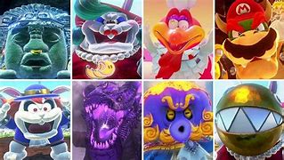 Image result for Super Mario Odyssey Bosses