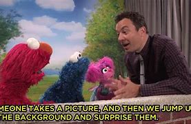 Image result for Sesame Street Jimmy Fallon