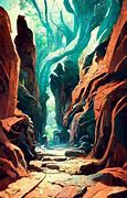 Image result for Inside Cave Forest