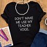 Image result for Fun Teacher Shirts