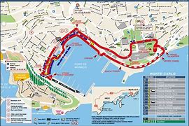 Image result for Monaco Grand Prix Race Track Map