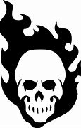 Image result for Cool Wolf Skull Decal PNG