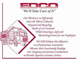 Image result for EDCO Waste Logo