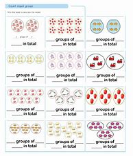 Image result for Equal Groups Multiplication Worksheets