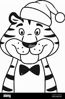 Image result for White Tiger Drawing On Grey Paper Cute