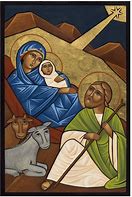 Image result for Coptic Nativity Icon