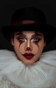 Image result for Girl Clown Face Paint