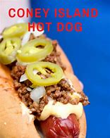 Image result for Coney Island Hot Dog