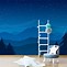 Image result for Kids Wall Mural Night Clouds