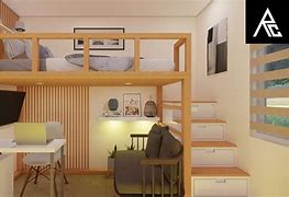 Image result for Loft Bed in Small Space