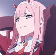 Image result for Drawing of Zero Two PFP