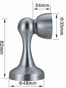 Image result for Stainless Steel Door Stopper