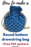 Image result for Drawstring Bag Designs