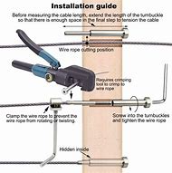 Image result for Cable Railing Hardware for Round Post