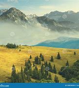 Image result for Cool Misty Mountain Scene